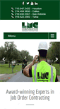 Mobile Screenshot of lmc-corporation.com